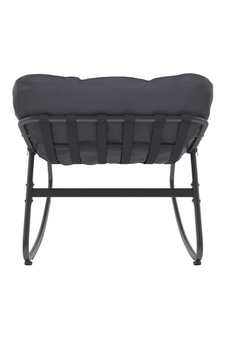 2 fauteuils de jardin à bascule - 108 x 73 x 64 cm