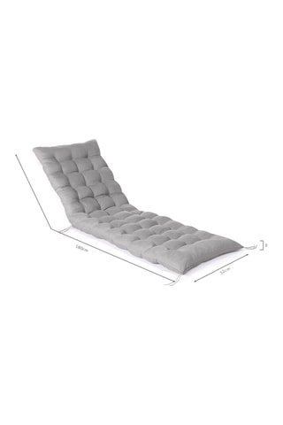 Coussin universel pour bain de soleil - Gris