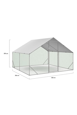 Enclos pour poules - 9 m²