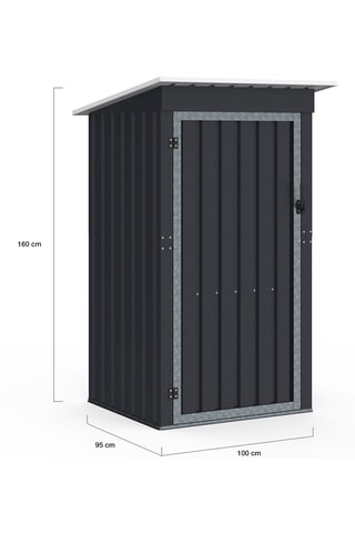 Abri de jardin Bogota - Noir