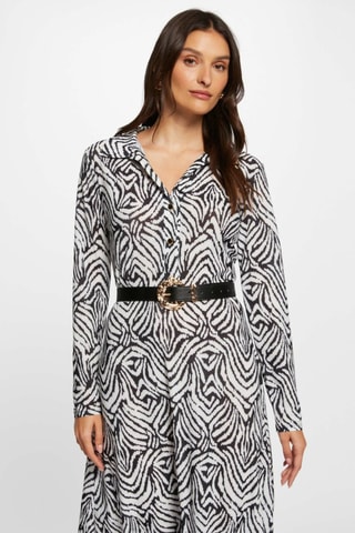 Robe chemise  - Multicolore