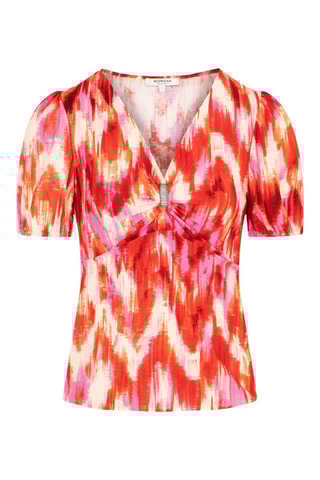 Top tie and dye  - Orange et rouge