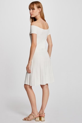 Robe patineuse  - Blanc
