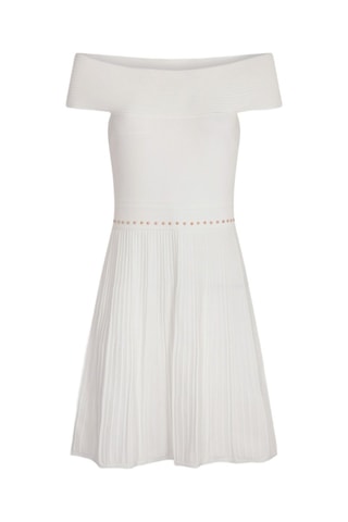 Robe patineuse  - Blanc