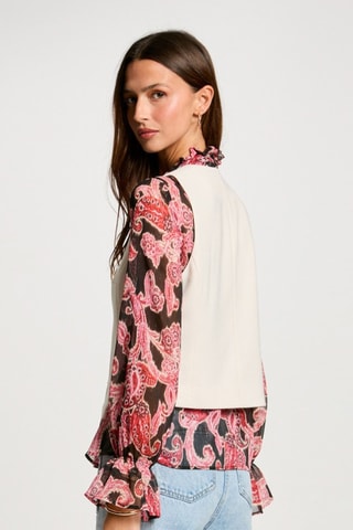 Gilet de costume  - Blanc