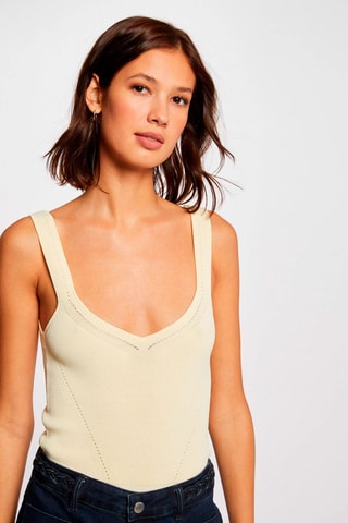 Top  - Jaune