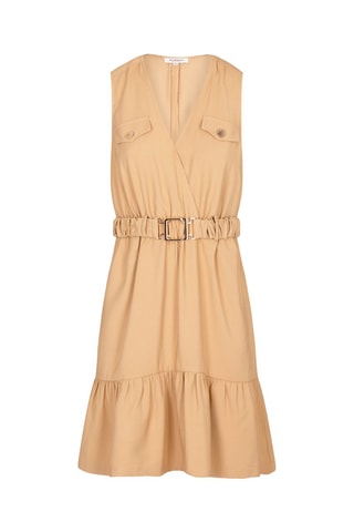 Robe droite  - Marron