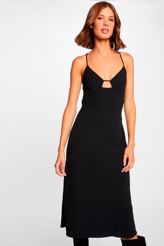 Robe midi - Noir
