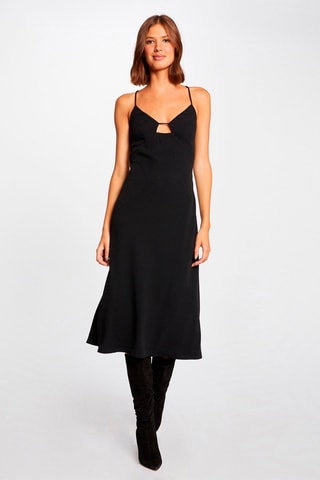Robe midi - Noir