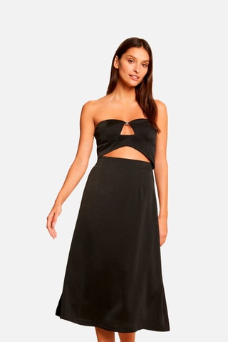 Robe bustier  - Noir