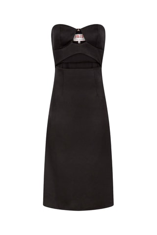 Robe bustier  - Noir