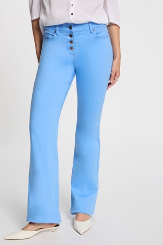 Pantalon bootcut  - Bleu