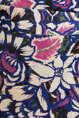 Robe portefeuille  - Bleu