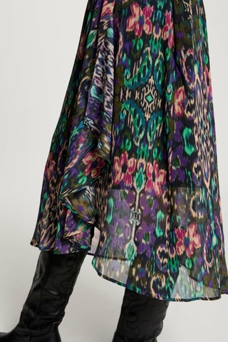 Jupe portefeuille  - Multicolore