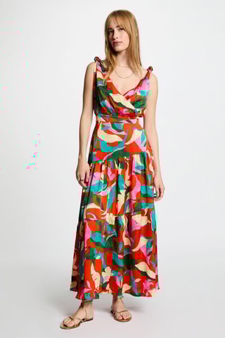 Robe longue - Multicolore