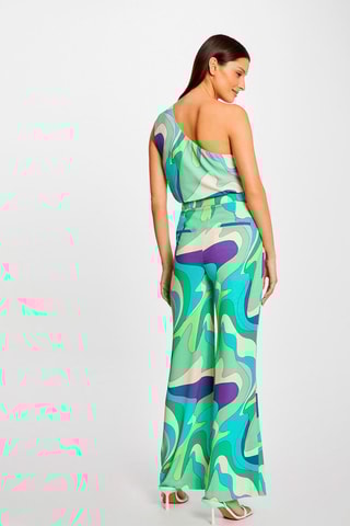 Top asymétrique  - Multicolore