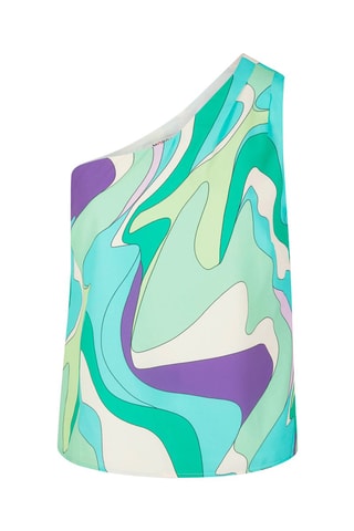 Top asymétrique  - Multicolore