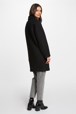 Wollen Jas - Zwart