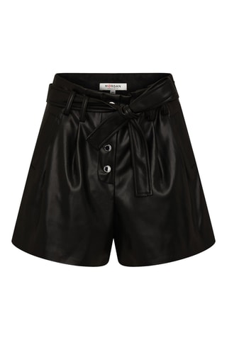 Short taille haute  - Noir