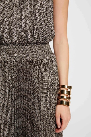 Robe midi - Multicolore