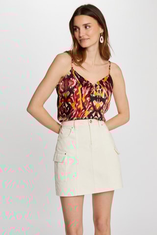 Caraco - Noir et rouge