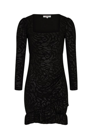 Robe portefeuille  - Gris et noir