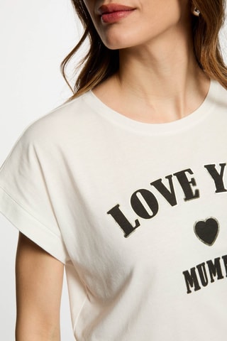 T-shirt  - Blanc et noir