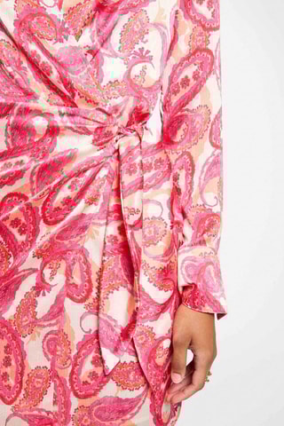 Robe portefeuille - Multicolore