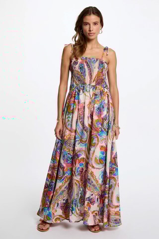 Robe longue  - Multicolore