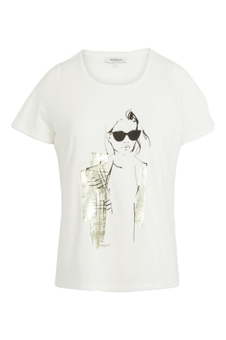 T-shirt en coton biologique - Blanc