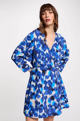 Robe patineuse tie and dye - Multicolore