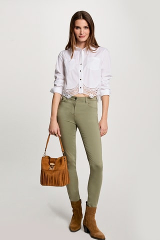 Chemisier court - Blanc