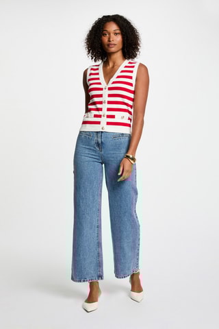 Gilet sans manches - Blanc