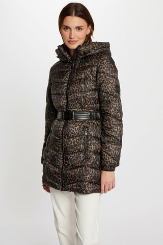 Doudoune à capuche - Multicolore