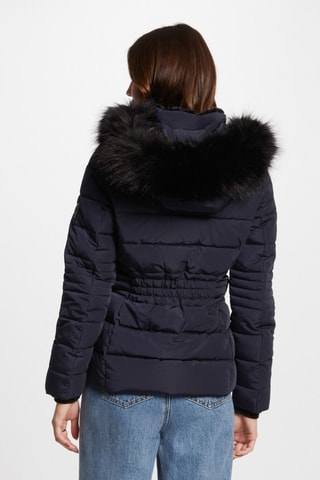 Doudoune à capuche - Bleu marine