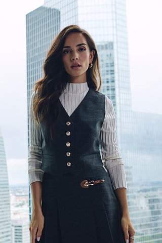 Gilet de costume - Gris