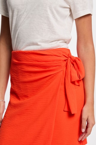 Jupe portefeuille - Orange