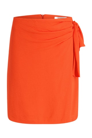 Jupe portefeuille - Orange