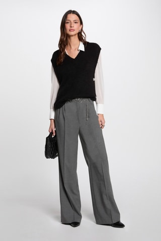 Pull sans manches - Noir