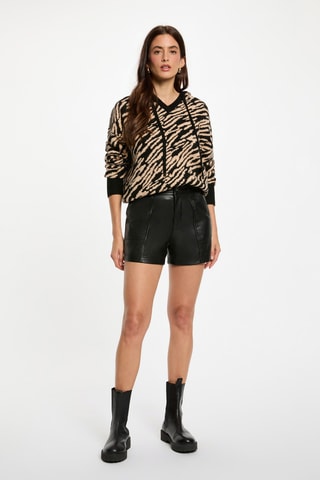 Pull à capuche - Noir