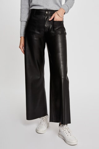Pantalon wide legs - Noir