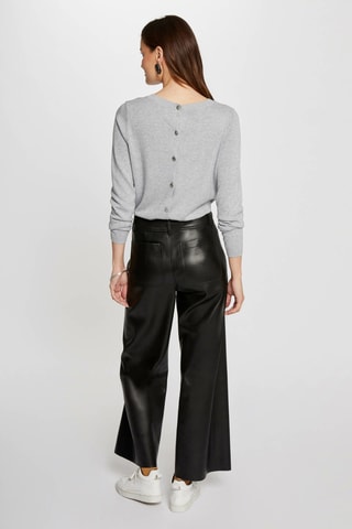 Pantalon wide legs - Noir