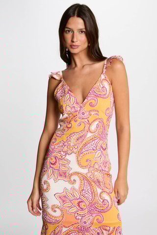 Robe longue - Multicolore