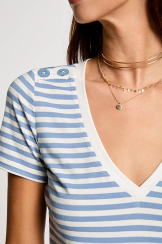 T-shirt droit - Blanc