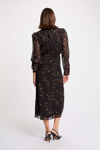 Robe midi - Multicolore