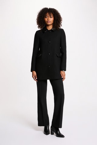 Manteau en laine - Noir