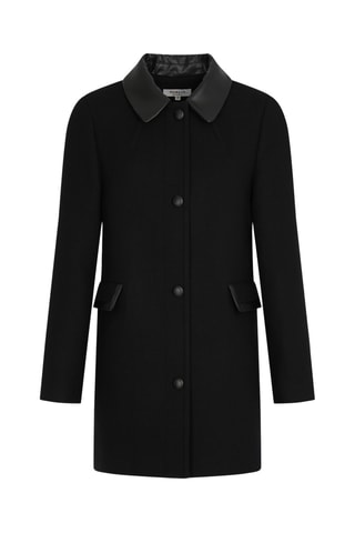 Manteau en laine - Noir