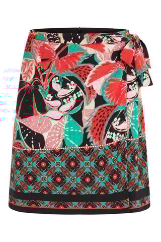 Jupe portefeuille - Multicolore