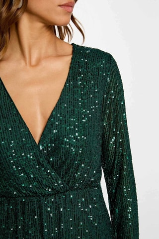 Robe patineuse - Vert