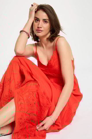 Robe longue - Orange